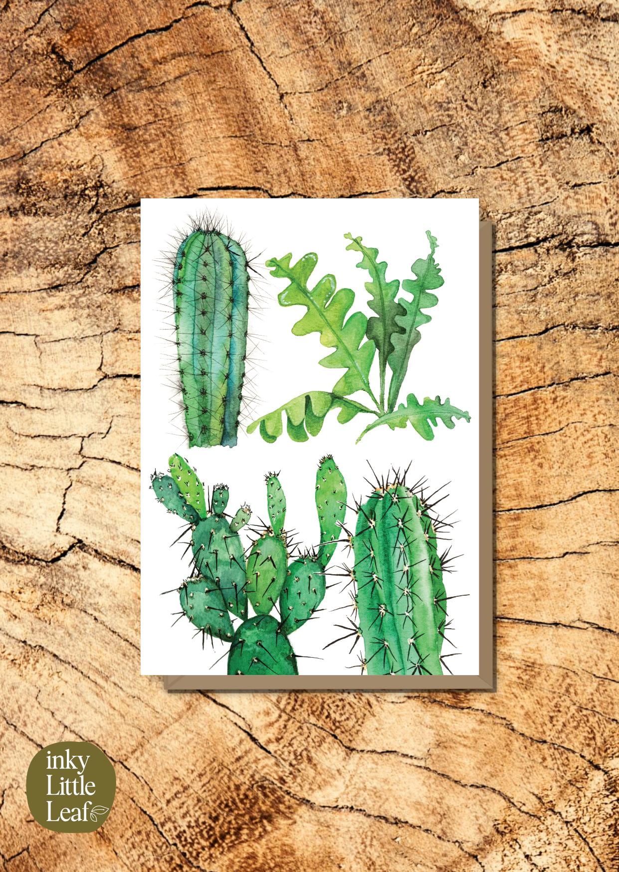 Cactus Greeting Card