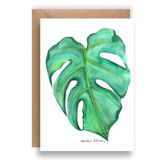 Monstera Deliciosa Card