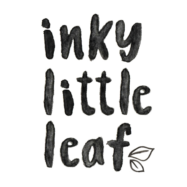 Inky Little Leaf