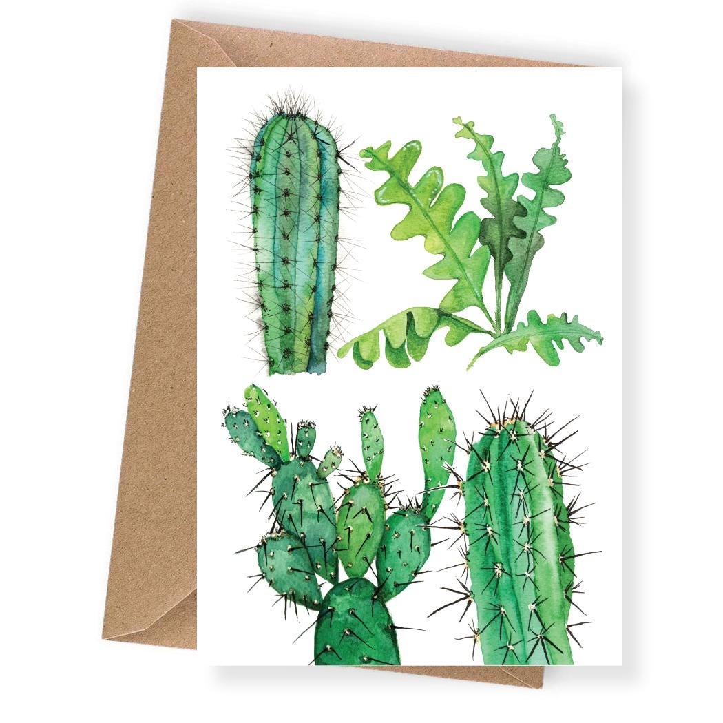 Cactus Greeting Card